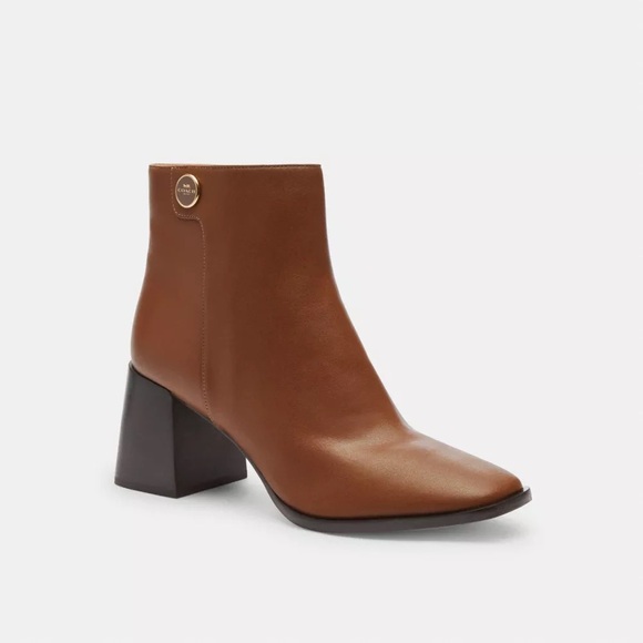 Coach Shoes - NWT Coach Brown Shana Booties